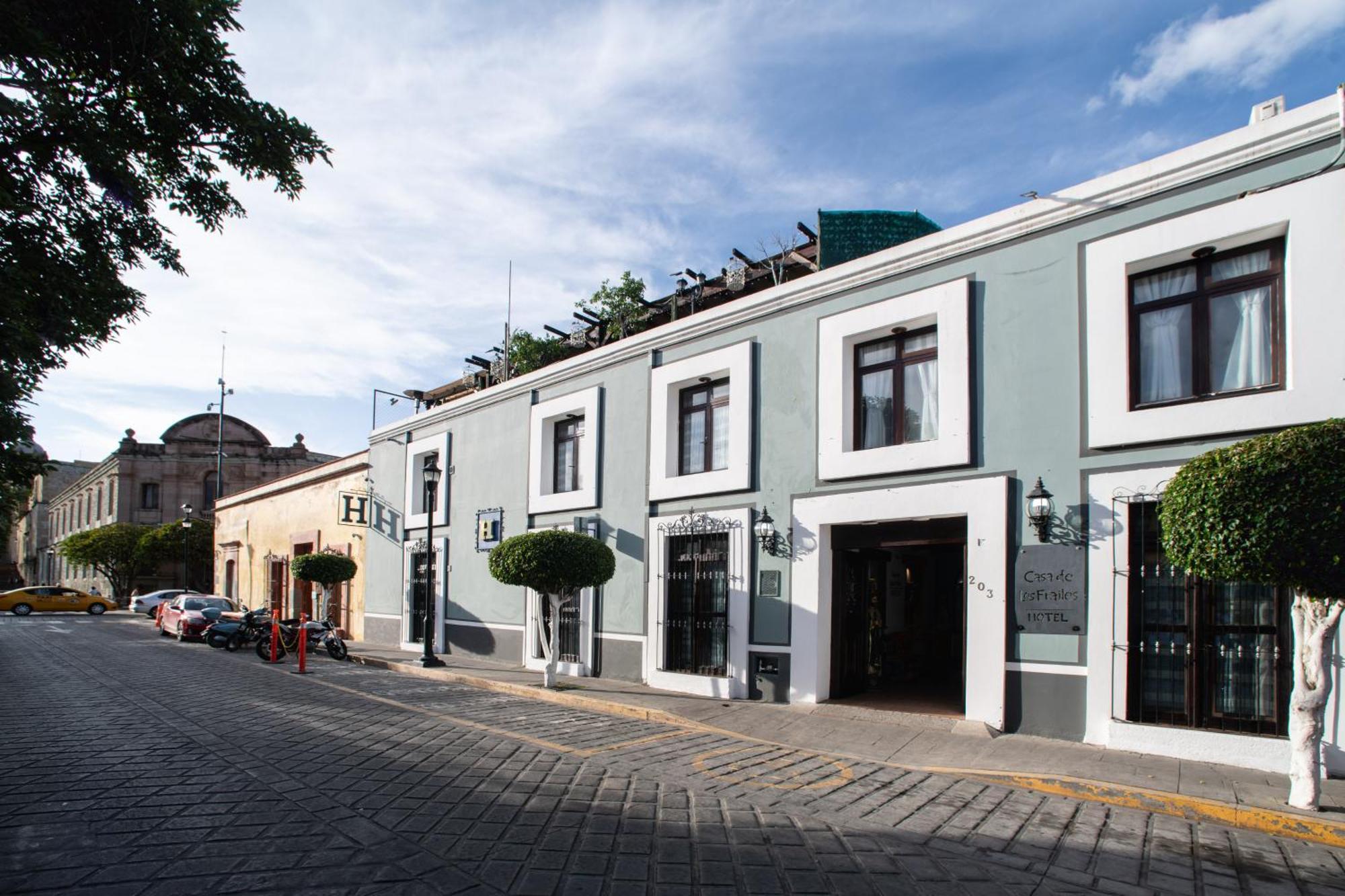 Casa De Los Frailes Hotel Oaxaca Bagian luar foto